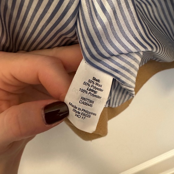 J. Crew Tan Pea Coat - Picture 6 of 6